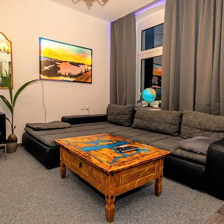 アパート #214 Lux-flat Im Herzen Von Mit Netflix & Prime ノイス